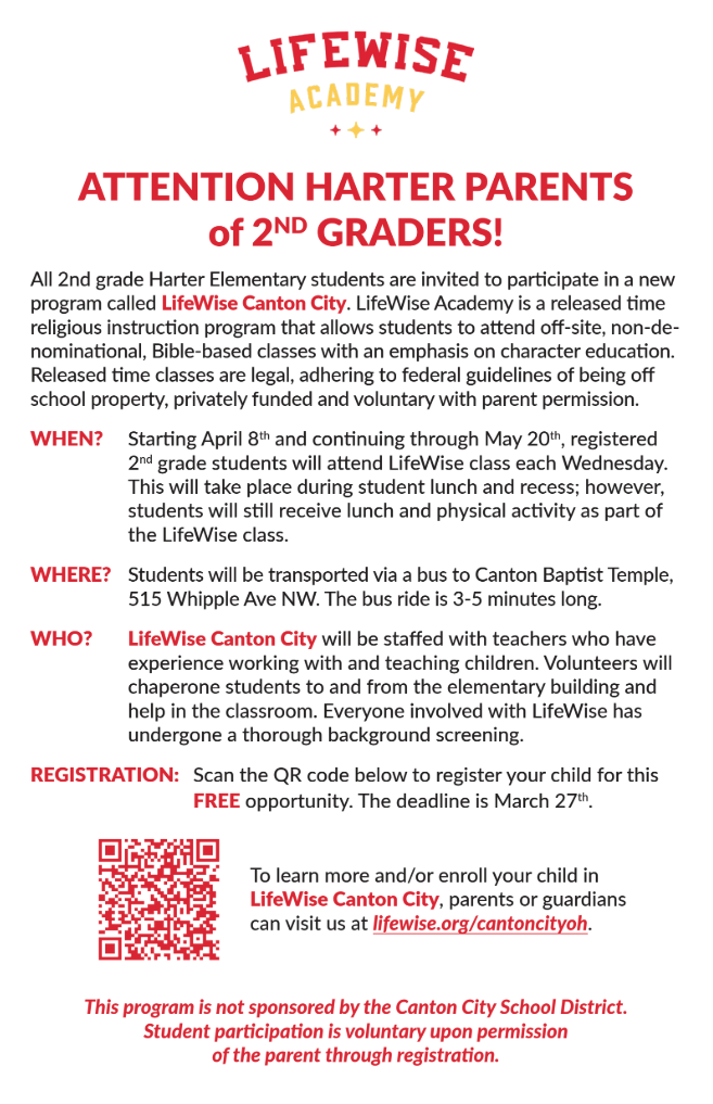 Lifewise for Harter Parents